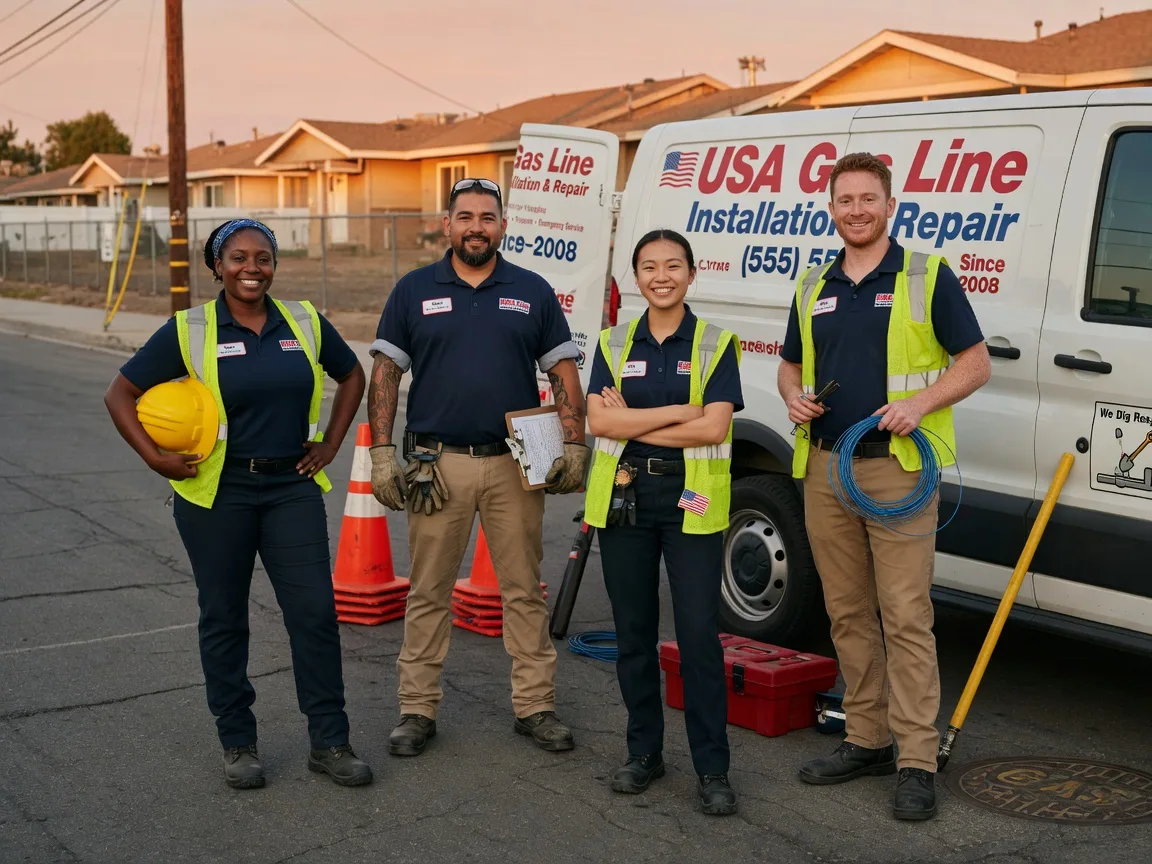 Gas Line Installation company in Amherst, TX